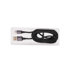 USB Type-C Kabel aus Flüssigsilikon, 2 m (Schwarz)
