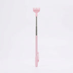 Teleskop-Rückenkratzer ausziehbar für Erwachsene (Rosa/Grün)