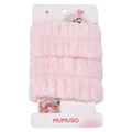 2er-Pack Schweißarmbänder aus Gummi-Polyester (Rosa)