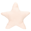 Zierkissen in Sternform aus Polyester mit „My little star“-Print (Creme)