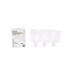 3-teiliges Reisebeutel-Set, wiederbefüllbar (Transparent)