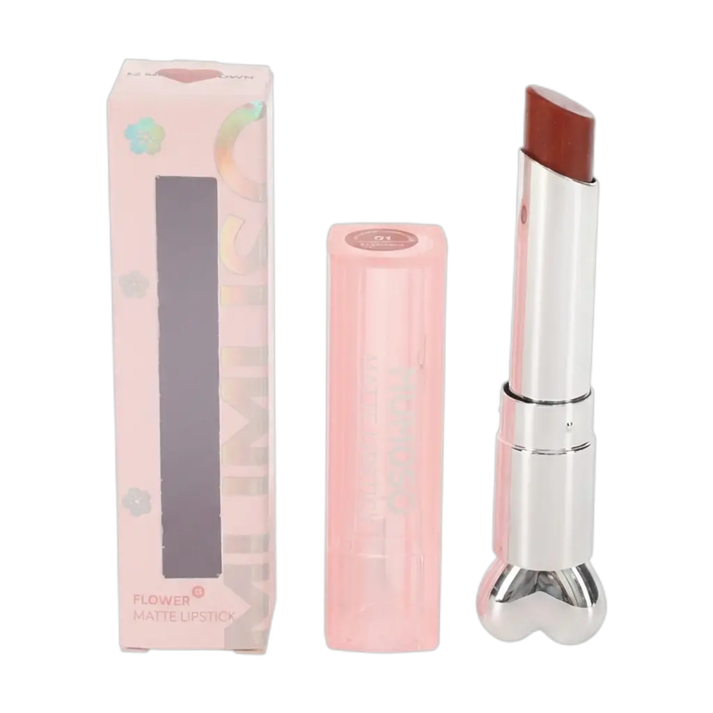 Matter Lippenstift, #02 (Reddish Brown)