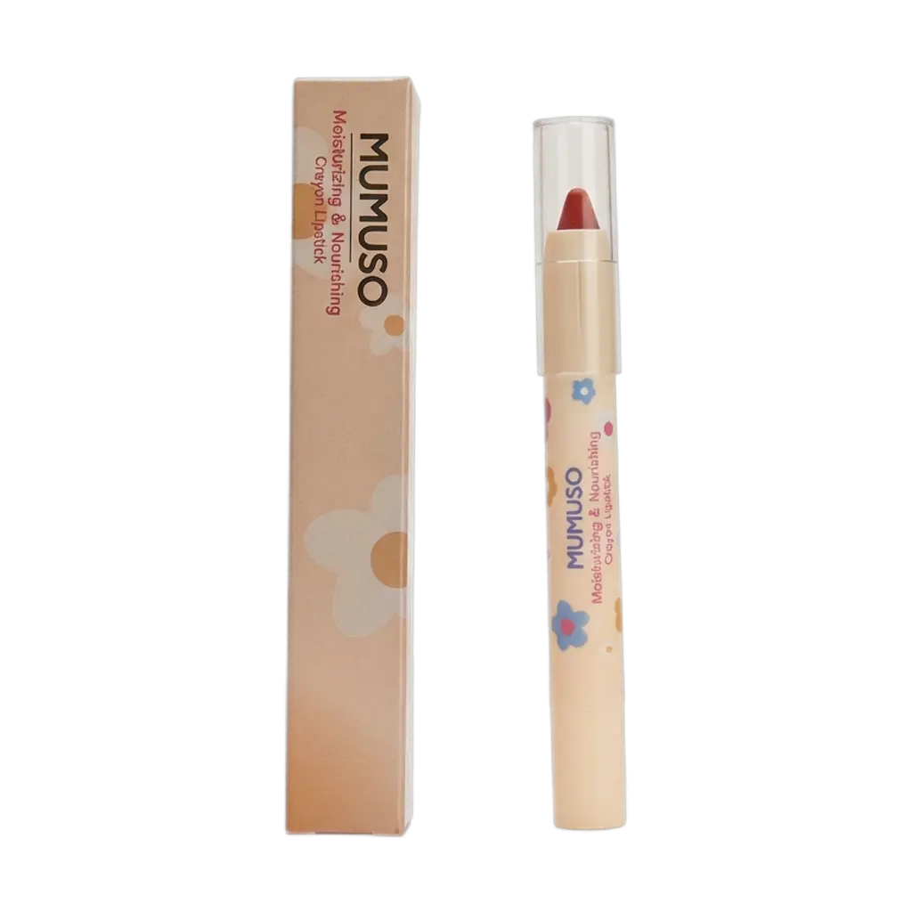 Moisturizing & Nourishing Crayon Lipstick #01 (Russet Red)
