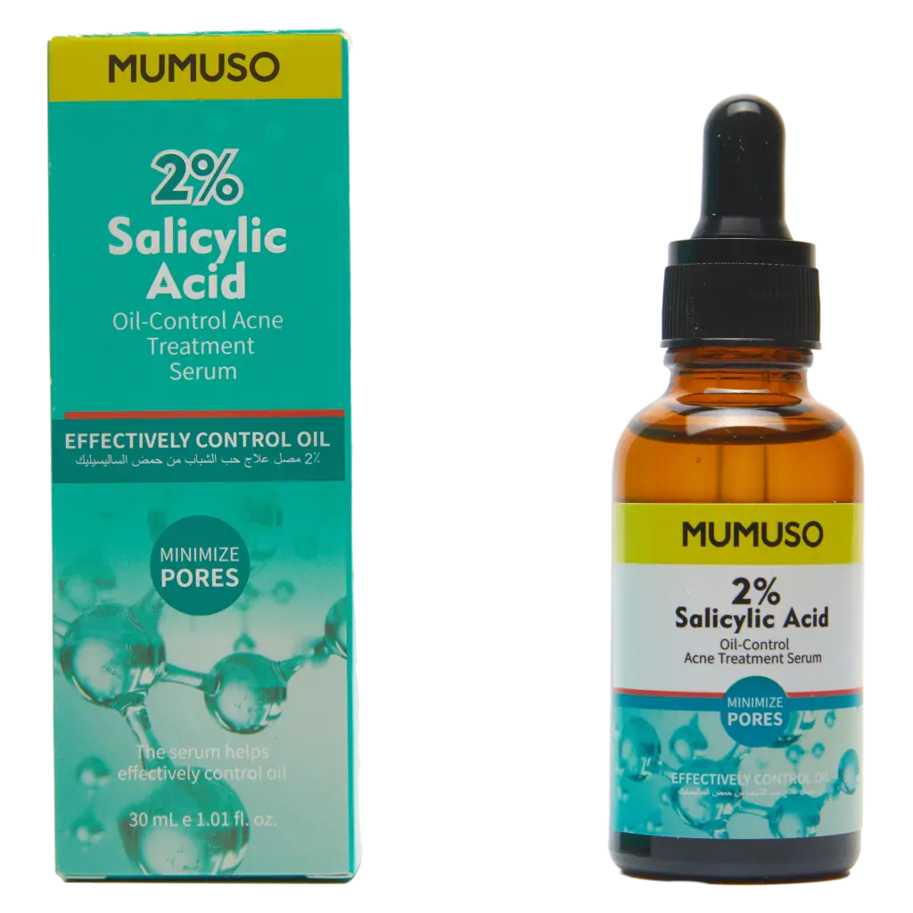 Gesichtsserum mit 2% Salicylsäure, Porenpflege, 30 ml (Klar)