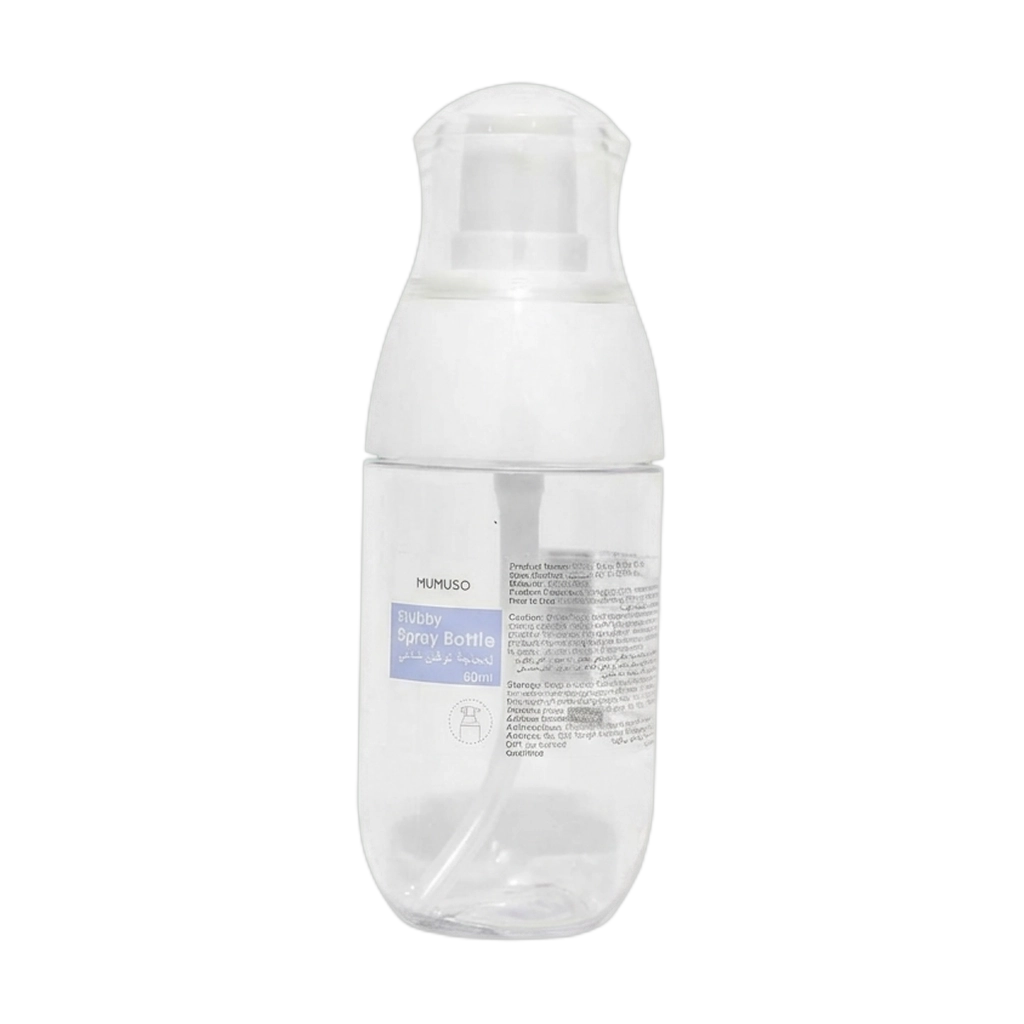 Sprühflasche aus Kunststoff, 60 ml (Transparent)