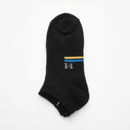 3er-Pack Sneakersocken Herren aus Baumwollmischung (Schwarz)