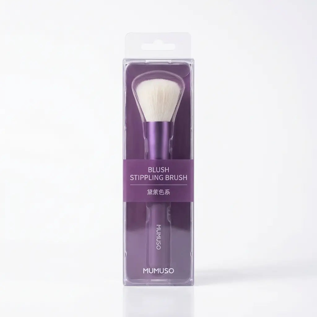 Blush Stippling Pinsel für Rouge-Auftrag (Flieder)