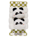 2er-Pack saugfähige Handgelenkbänder mit Panda-Design (Weiß)