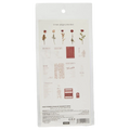Sticker-Set mit Rosen-Design und Gedichten für kreative Dekoration (Mehrfarbig)