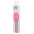 2-in-1 Hornhautfeile und Hornhauthobel aus Chrom, ABS und PP-Kunststoff (Pink)