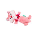 Plüschtier für Haustiere mit Fuchs-Design (Rosa)