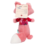 Plüschtier für Haustiere mit Fuchs-Design (Rosa)