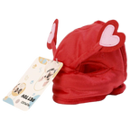 Haustierhut aus Polyester mit Herz-Design (Rot)
