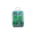 2-teiliges Nagelknipser-Set mit rutschfester Oberfläche und Dinosaurier-Design (Türkisgrün)