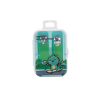 2-teiliges Nagelknipser-Set mit rutschfester Oberfläche und Dinosaurier-Design (Türkisgrün)
