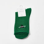 Sneakersocken Herren aus Baumwollmischung (Grün)