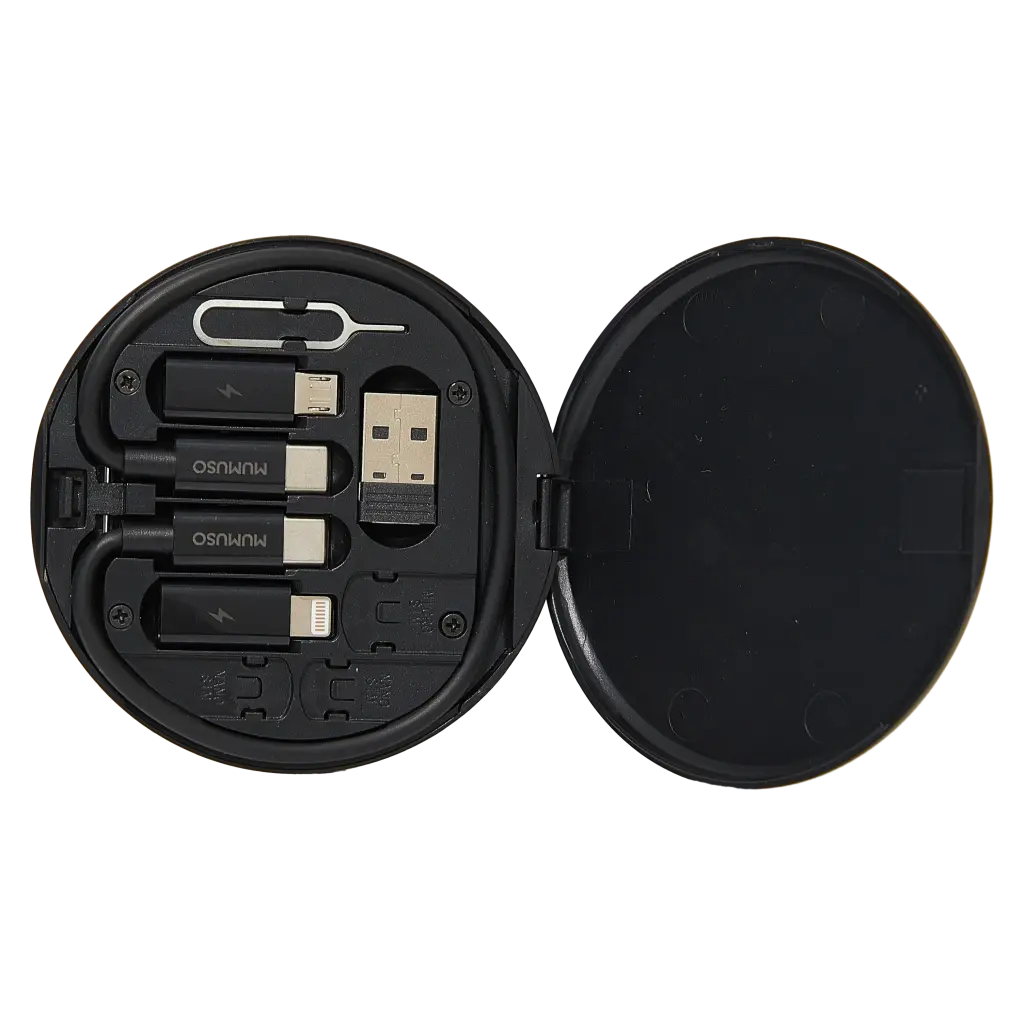 Multifunktionales Ladekabel- und Adapter-Kit mit 60W Schnellladung (Weiß)