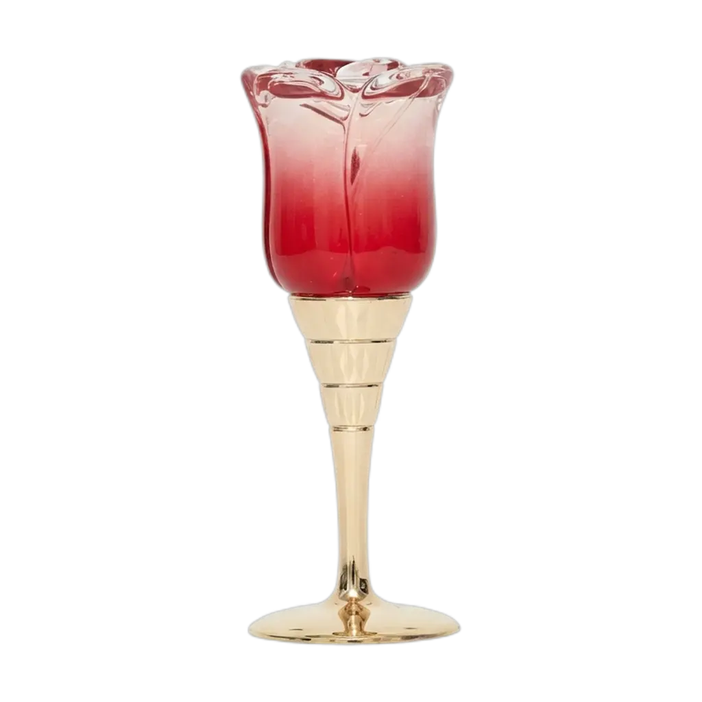 Damenparfüm in Rosenform (Rubinrote Liebe)