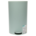 Tret-Abfalleimer mit flachem Deckel (Blau)
