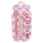 7-teiliges Bleistift- und Linealset mit Cartoon-Design (Mehrfarbig)