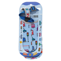 Neopren-Flaschenhalter mit Schultergurt und Auto-Design (Blau)