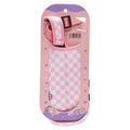 Flaschenhalter mit Katzen-Design und Schulterriemen (Rosa)