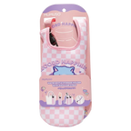 Flaschenhalter mit Katzen-Design und Schulterriemen (Rosa)