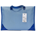 Minimalistische Dokumententasche aus Oxford-Stoff mit PU-Beschichtung (Blau)