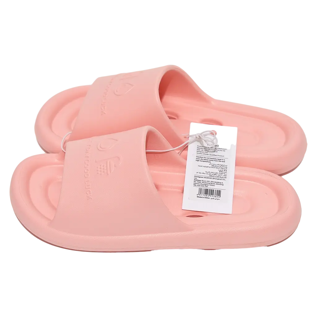 Badeslipper aus EVA für Damen, Größe 38–39 (Rosa)