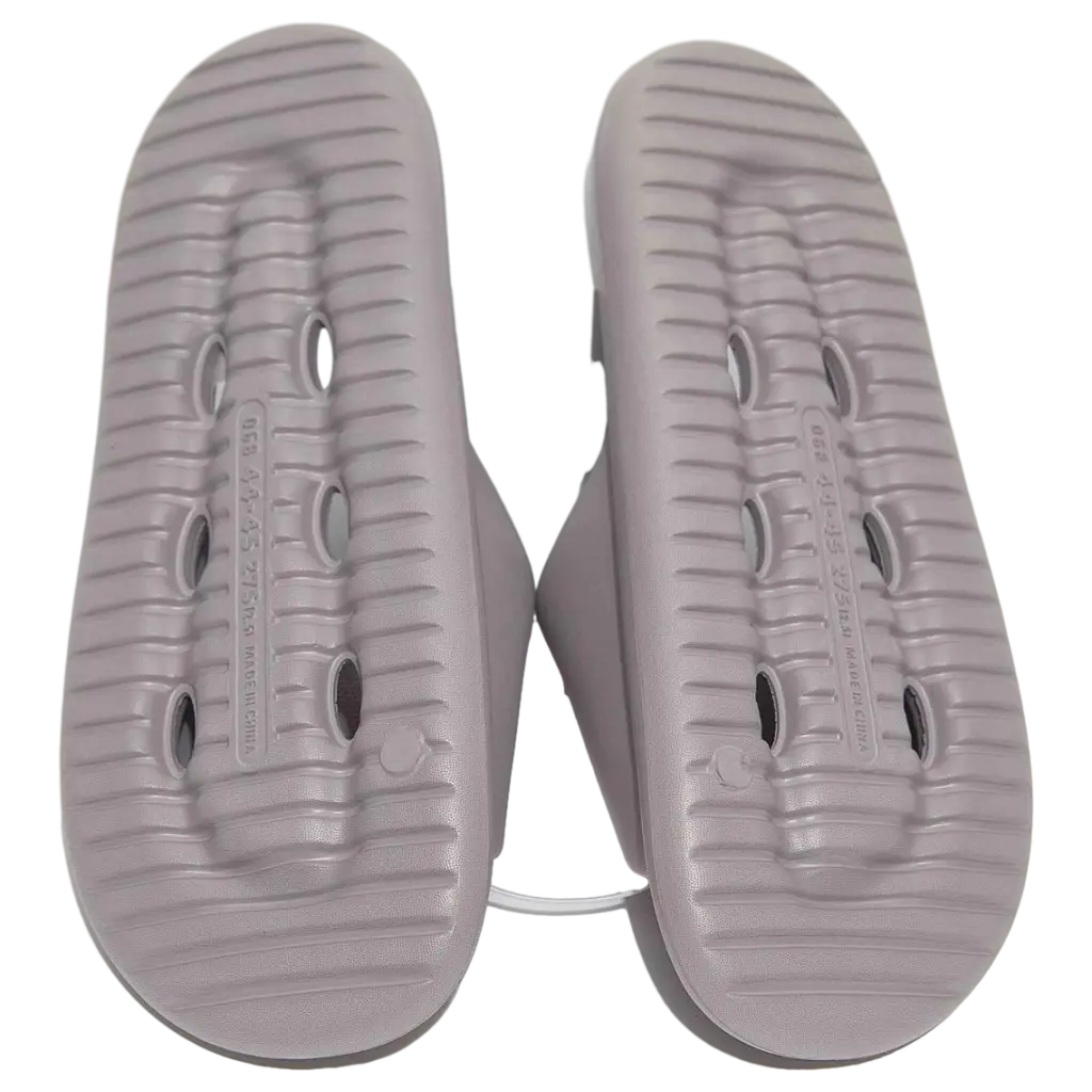 Badeslipper Damen aus EVA, Größe 40–41 (Grau)
