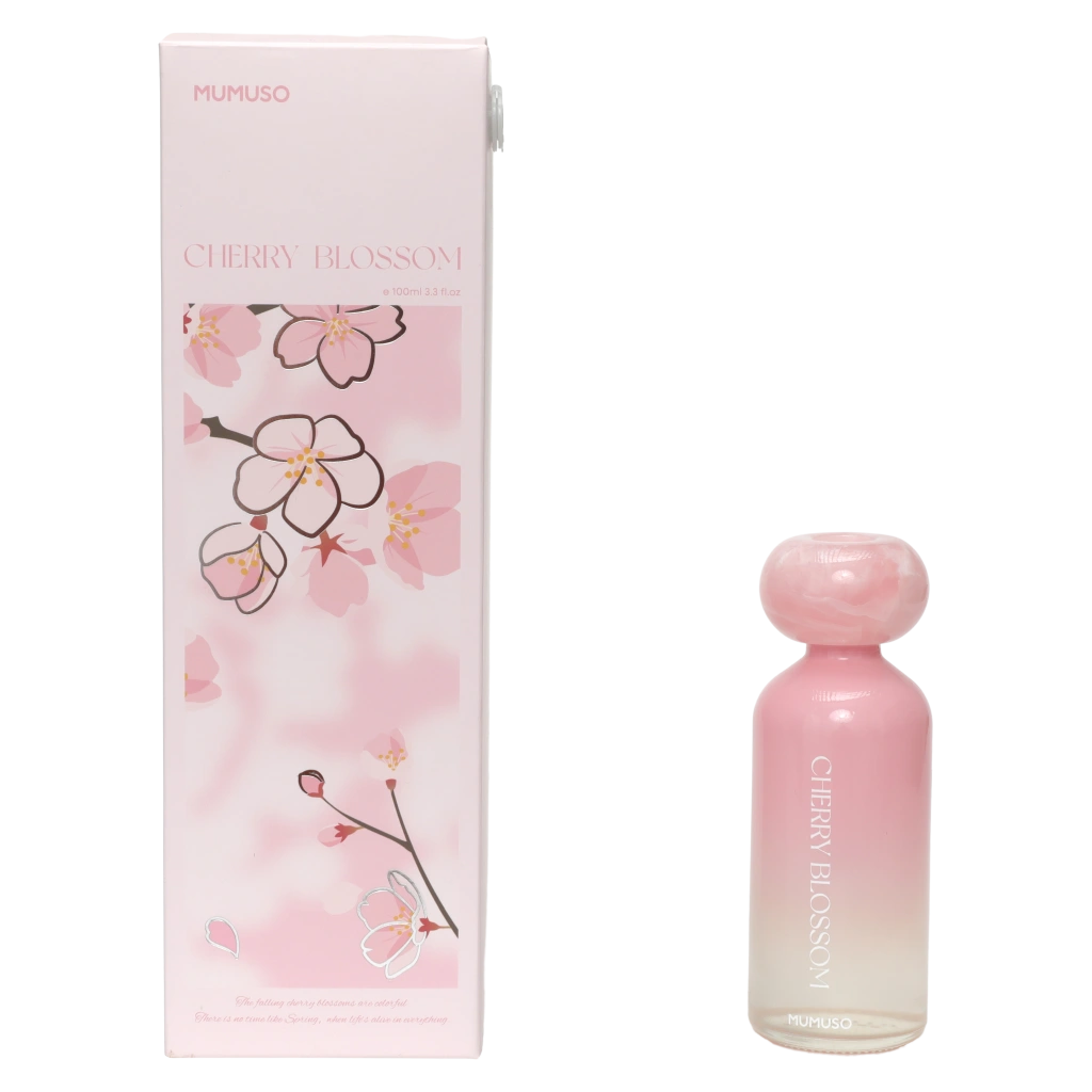 Raumduft Kirschblüte im Glasflakon, 100 ml (Rosa)