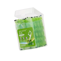 50 einzeln verpackte Twin-Line Zahnseide-Sticks mit Minze/Grüner Tee-Geschmack (Grün)