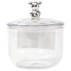 Vorratsdose aus PET mit Bär-Design, 900 ml (Transparent)