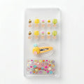 Press-on Nails For Kids (Bee & Honey)