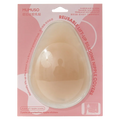 Wiederverwendbare Silikon-Nippelcover mit Lift-Up-Effekt (Beige)