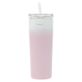 Isolierbecher aus Edelstahl mit Rippen-Design, 500 ml, Kollektion Kirschblüte (Rosa)