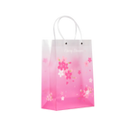Geschenktragetasche mit Kirschblüten-Design (Rosa/Weiß)