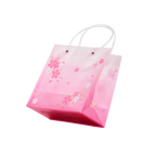 Geschenktasche mit Kirschblüten-Design, mittlere Größe (Rosa/Weiß)