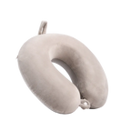 Memory Foam Nackenkissen U-Form, Kollektion Kirschblüte (Hellgrau)