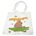 Canvas Tragetasche (Entspannte Capybara)