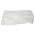 Gehäkelter Schal für Damen mit strukturiertem Design (Weiß)