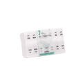 Tabletten-Organizer aus Polypropylen, 7 Tage (Transparent)