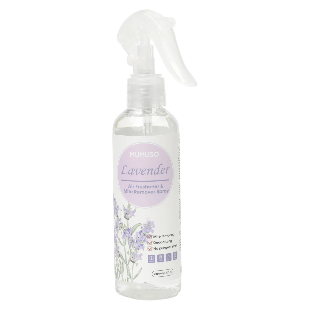 Air Freshener &amp; Mite Remover Spray aus Kunststoff, 200 ml (Lavendel)