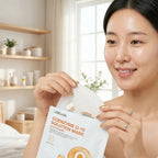 Coenzym Q10 Solution antioxidant mask 10pcs pack, 28ml, LEBELAGE