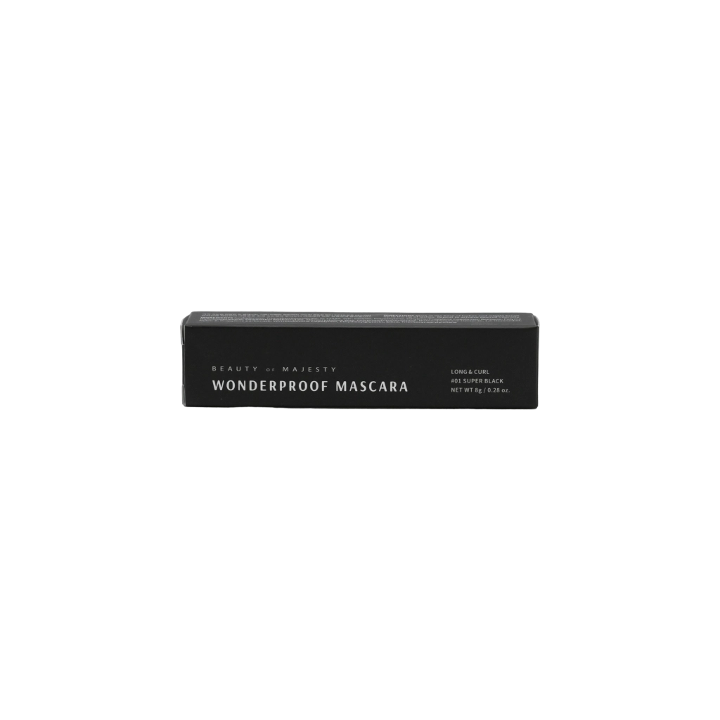 Wonderproof Mascara Long Curl #01 (super black), B.O.M