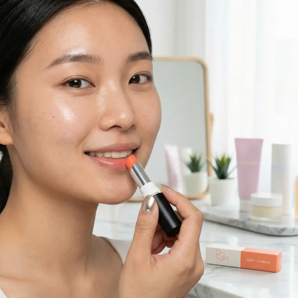 Dewy Lip Balm #04 (pure coral), B.O.M