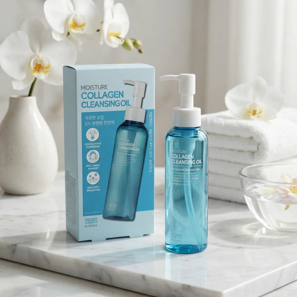 Moisture Collagen Cleansing Oil, 150ml, TENZERO