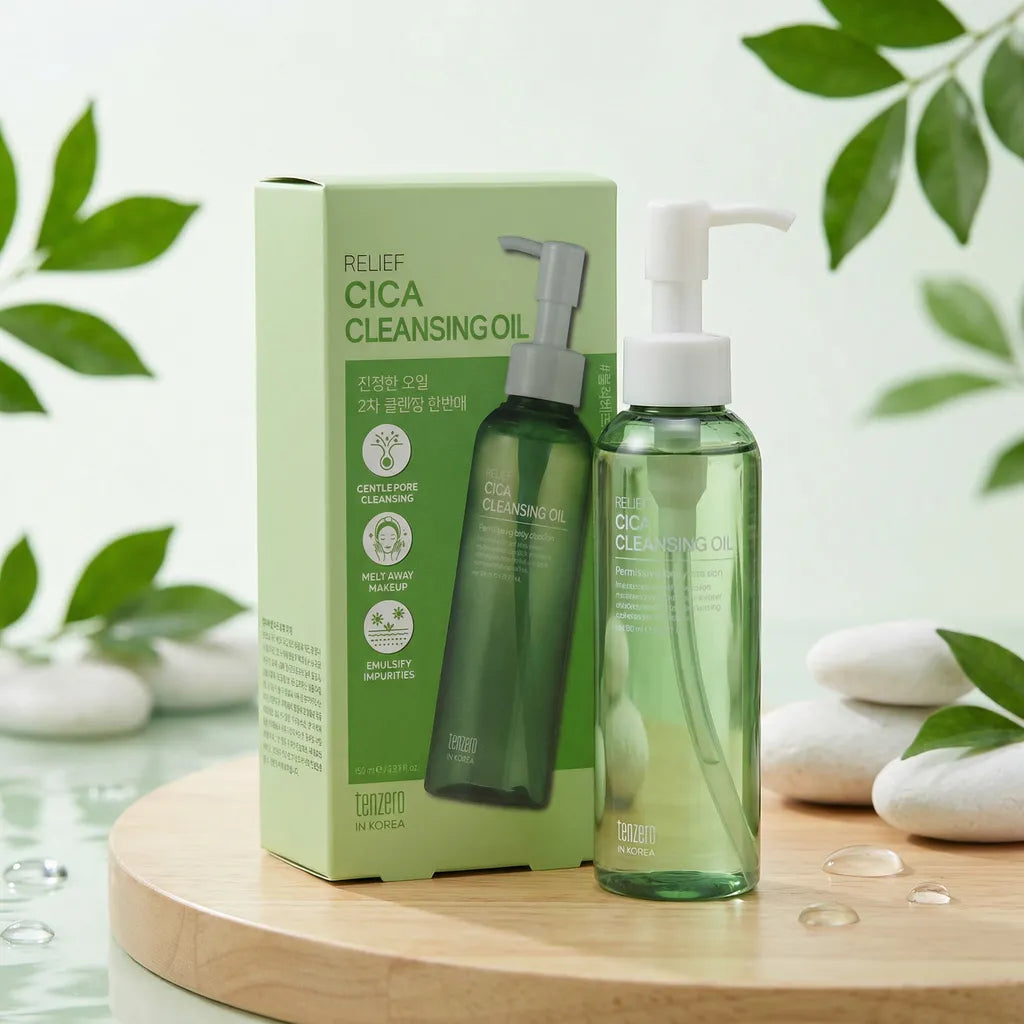 Relief Cica Cleansing Oil, 150ml, TENZERO