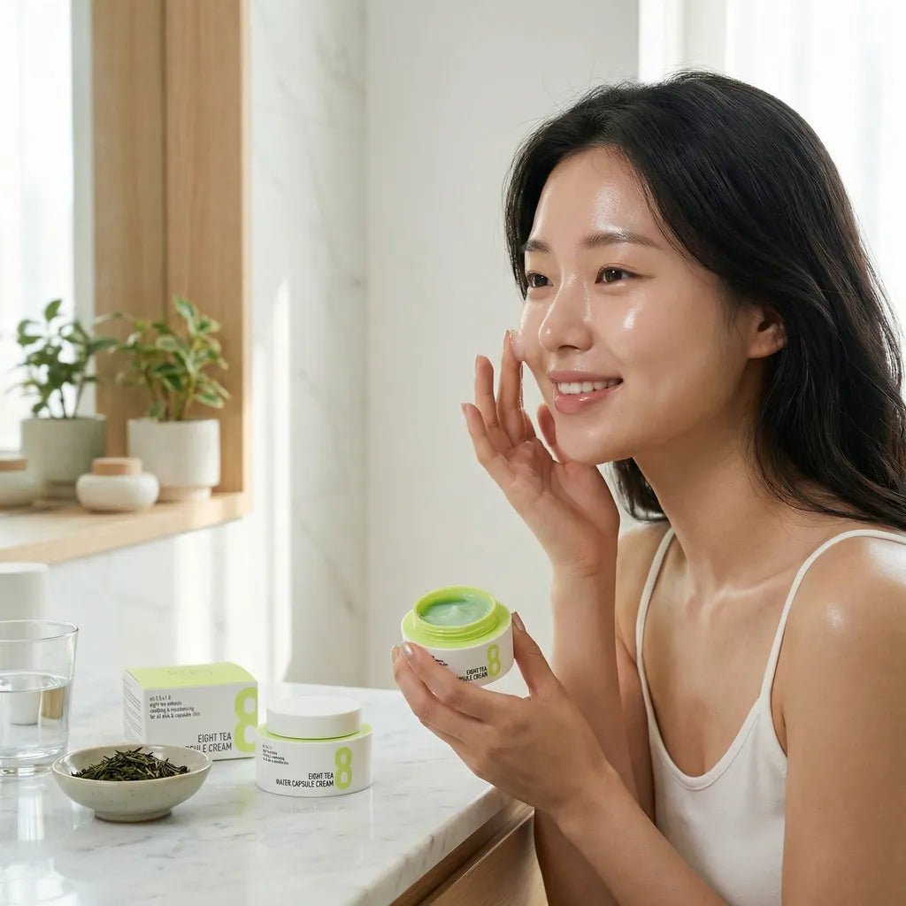 Eight Tea water capsule cream, 50 g, B.O.M