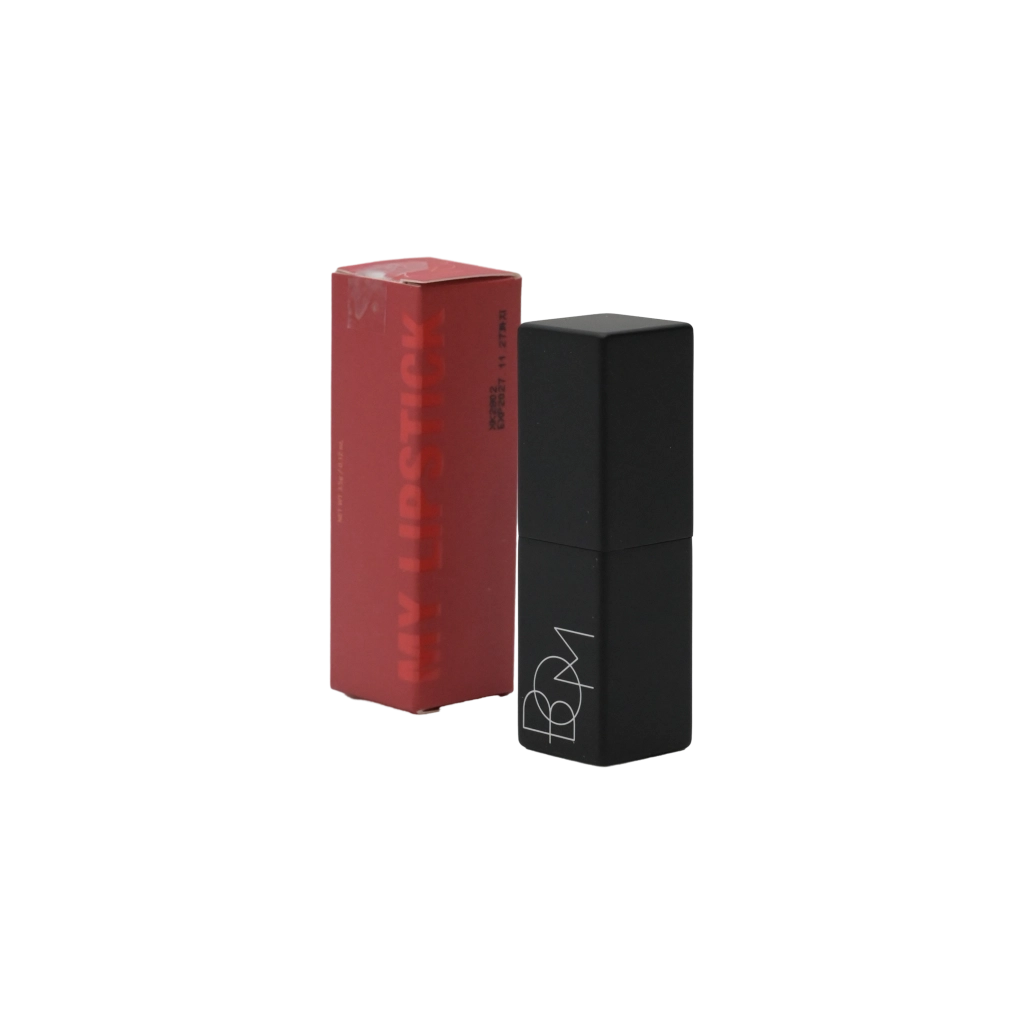 my Lipstick #808 (my warm red), B.O.M